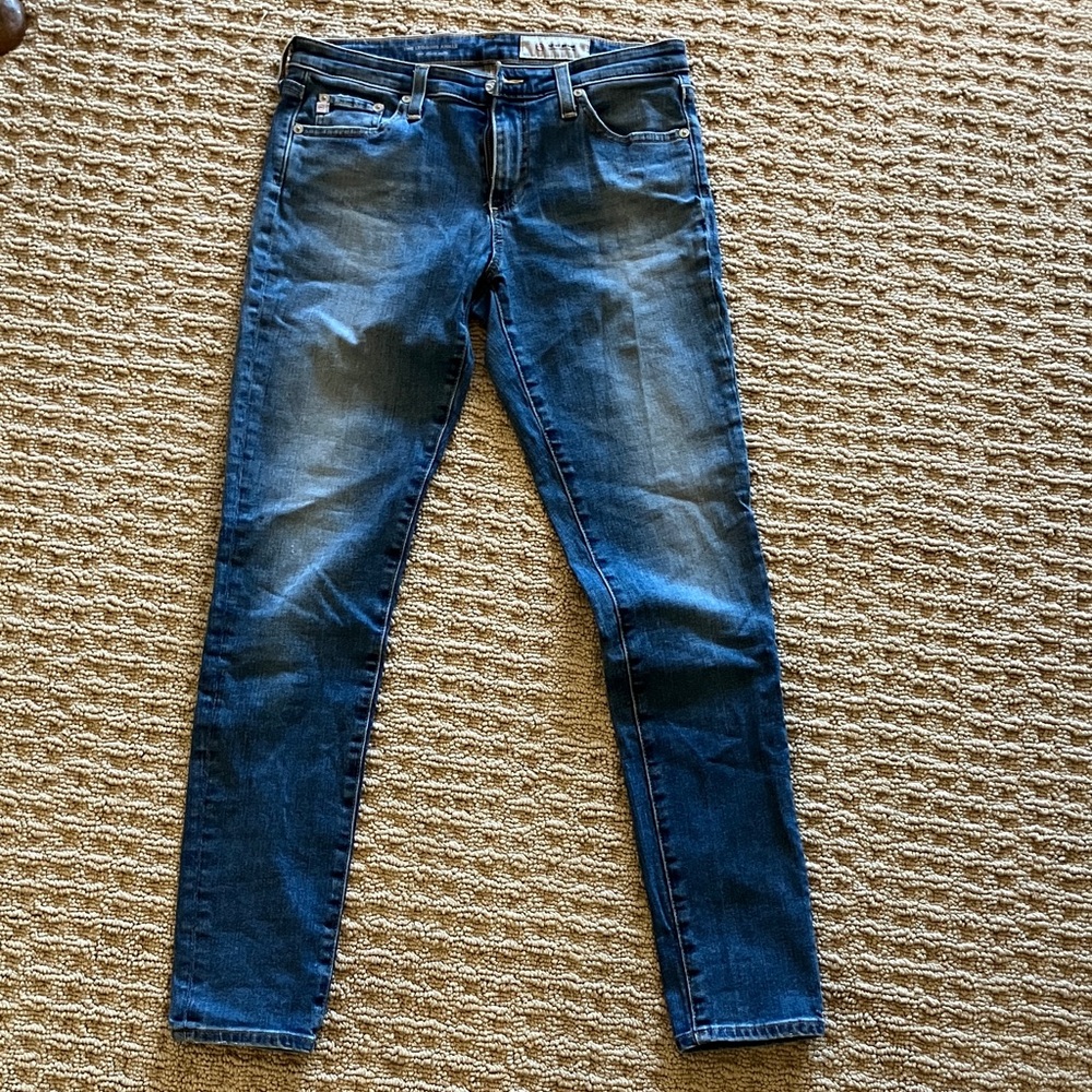 AG Adriano Goldschmied Dark Blue Skinny Jeans